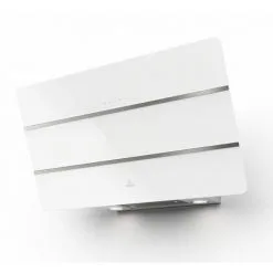 Hotte Décorative Inclinée 80cm 580m3/h Blanc - 5630306 - Roblin - Blanc