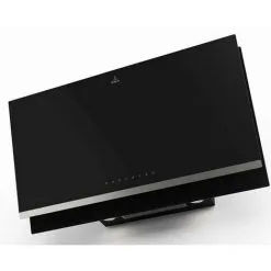 Hotte Décorative Inclinée 90cm 580m3/h Noir - 5630337 - Roblin - Noir