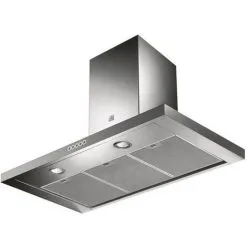 Hotte Décorative 90cm 66db 700m3/h Inox - 6850896 - Roblin - Inox