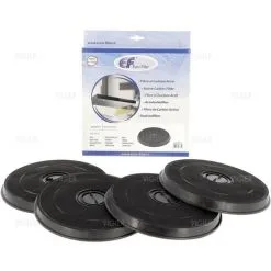 Lot De 4 Filtres à Charbon Ronds Hotte ROBLIN-FRANKE 5403003 5403003X4 Roblin
