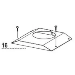 COUVERCLE DE RECYCLAGE POUR HOTTE ROBLIN - 133.0017.092