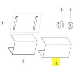 CHEMINEE HOTTE PARTIE INF REP 506 POUR HOTTE ROBLIN - 133.0036.928