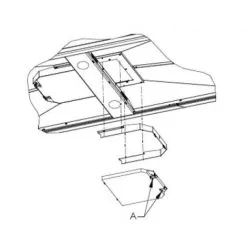 SUPPORT FILTRE A CHARBON > A 2010 POUR HOTTE ROBLIN - 30SF069